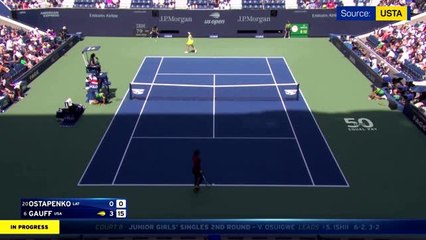 Gauff through to a maiden US Open semi-final