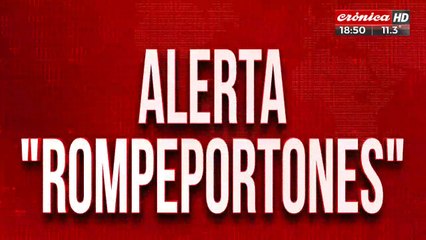 Nueva modalidad de robo: te arrancan la puerta y entran