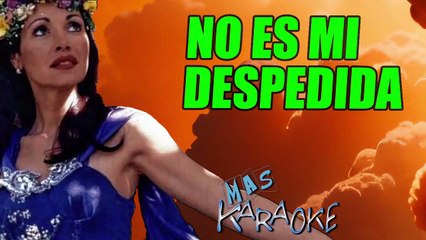 NO ES MI DESPEDIDA - Gilda (karaoke)