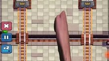 SE RINDE AL VERME JUGAR 10 SEGUNDOS XD #clashroyale #shorts