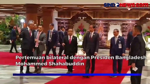 Presiden Jokowi Gelar Pertemuan Bilateral dengan Presiden Bangladesh, Hari Kedua KTT ASEAN