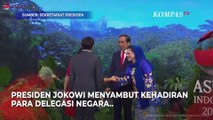 Jokowi Cek Hidangan untuk Gala Dinner Delegasi KTT ke-43 ASEAN