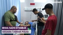 Begal Sadis Tabrak Polisi saat akan Ditangkap Akhirnya Keok Ditembak