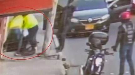 Hombre en Bogotá fue secuestrado por delincuentes disfrazados de policías: en video