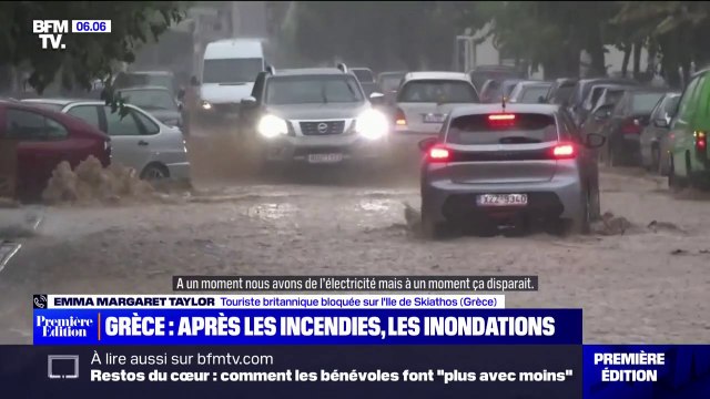 Grèce: l'équivalent d'un automne de pluie s'abat en 24h au nord-ouest d'Athènes