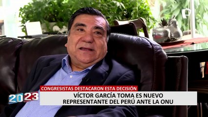 Víctor García Toma es nombrado representante permanente de Perú ante la ONU