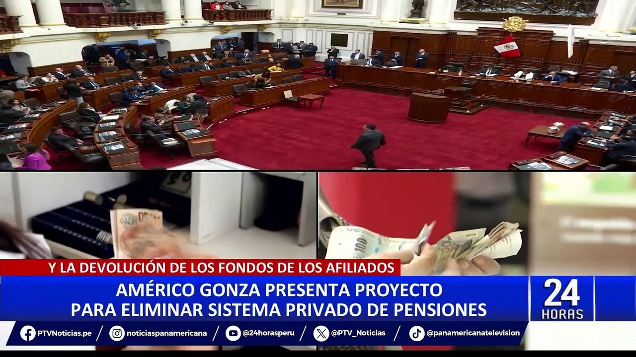 Américo Gonza: califican de irresponsable y populista su proyecto que propone eliminar las AFP