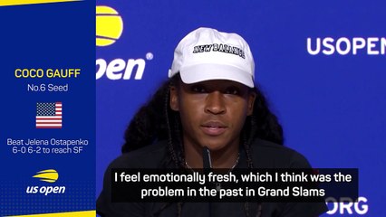 'Emotionally fresh' Gauff into a first US Open semi-final
