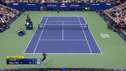 Tiafoe - Shelton - Les temps forts du match - US Open