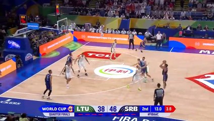 Serbia vs Lithuania Quarter-Finals J9 Highlights FIBAWC - Serbia Leave No Chance to Lithuania, Reach 1 2 Finals