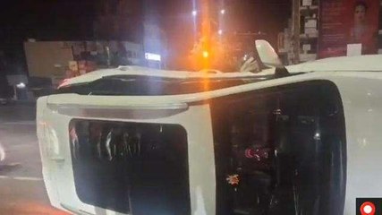 విశాఖపట్నం జిల్లా: అర్ధరాత్రి కారు బీభత్సం