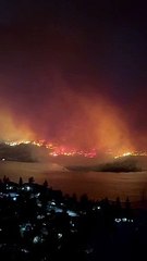 Explosions Escalate Wildfire Threat in Kelowna Canada