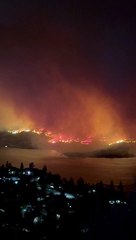 Explosions Escalate Wildfire Threat in Kelowna Canada