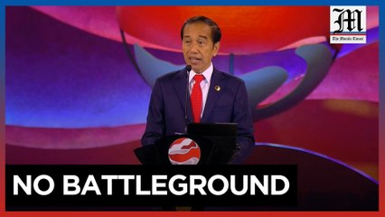 Indonesia's president cautions Asean against destructive rivalries