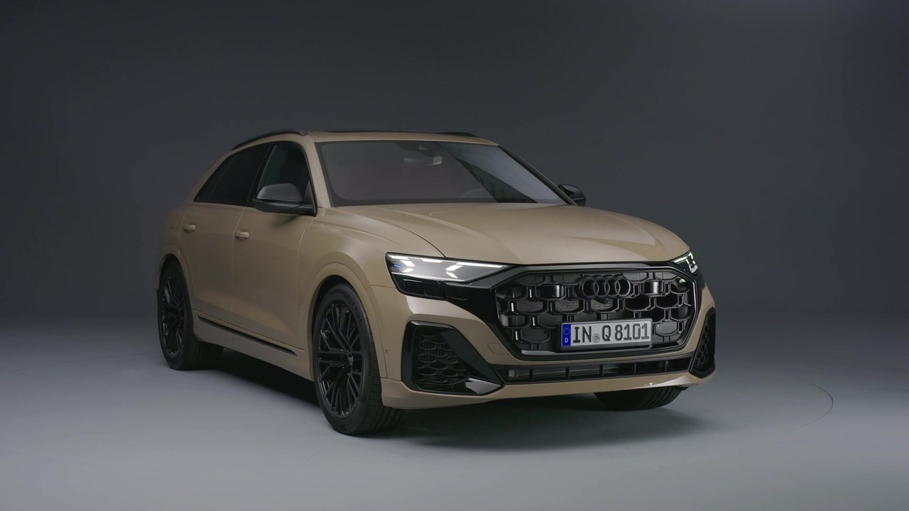 Expressives Design und neue Lichttechnologie - der aufgewertete Audi Q8