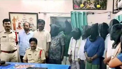 చిత్తూరు జిల్లా: డైమండ్స్ పేరుతో మోసం... తొమ్మిది మంది అరెస్ట్