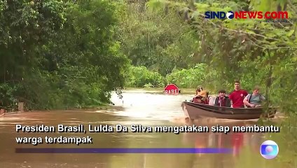 Selatan Brasil Diguyur Hujan Badai, Tewaskan 21 Orang
