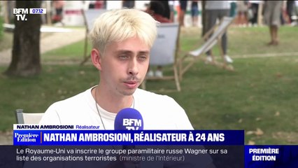 "Toni en famille": à 24 ans, Nathan Ambrosioni réalise un film avec Camille Cotin