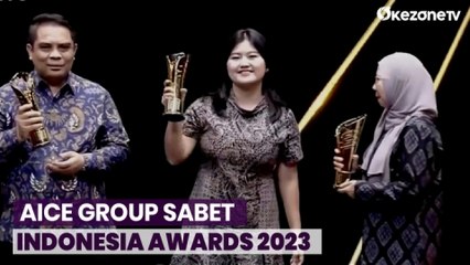 Aice Group Sabet Indonesia Awards 2023 Berkat Inovasi Marketing Produk dan Service