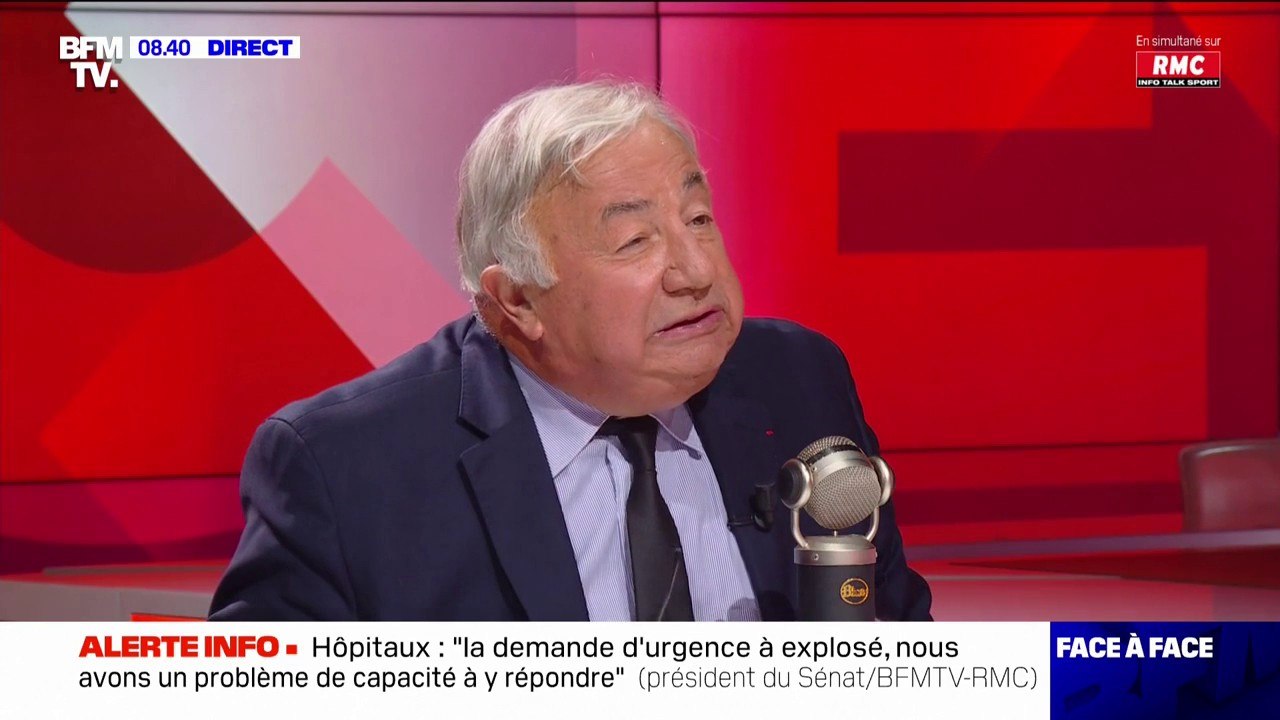 "La complexité du fonctionnement de l'État coûte 60 milliards par an à l'ensemble des services publics" affirme Gérard Larcher, président du Sénat