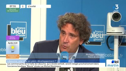 Philippe Buisson, maire de Libourne