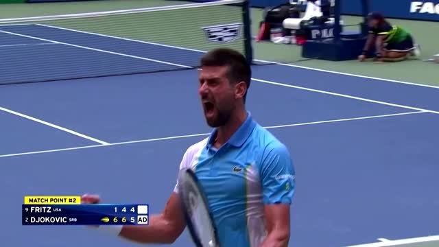 Highlights: Djokovic stürmt ins Halbfinale