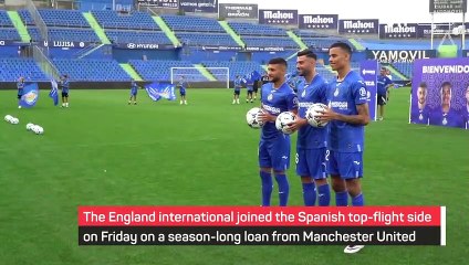 Fans flock as Greenwood presented at Getafe