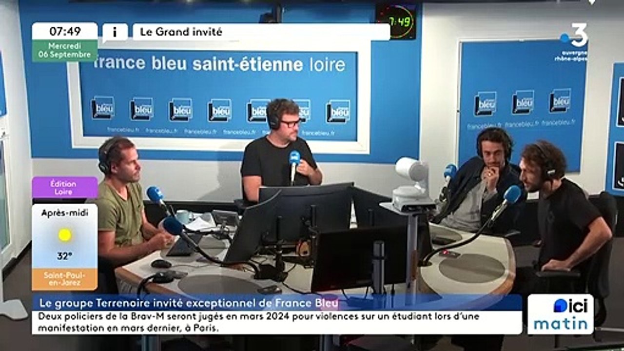 Les deux frères de Terrenoire , invités exceptionnels pour fêter les 10 ans de France Bleu Saint-Étienne Loire