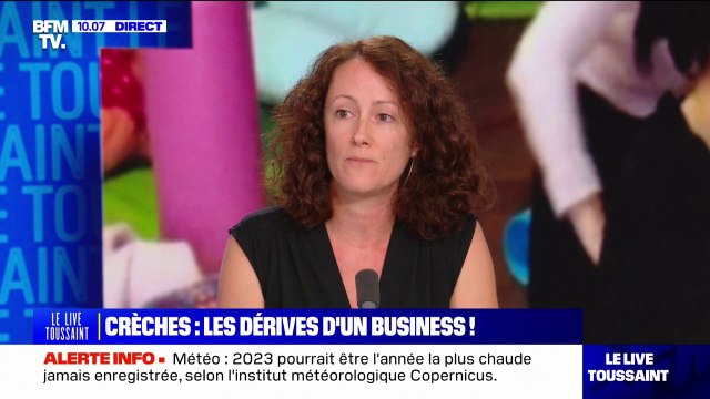 Crèches: Il manque 10.000 professionnels sur tout le territoire affirme Émilie Philippe (collectif Pas de bébés à la consigne )