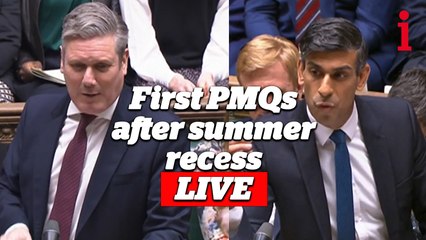 Rishi Sunak faces first PMQs after summer recess