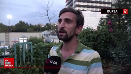 Bursa'da ev sahibinin evden çıkardığı aile hastane bahçesinde yaşıyor