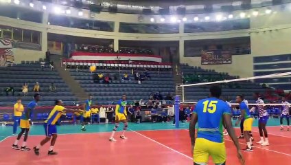 Volleyball_ U Rwanda rwabonye intsinzi ya mbere mu Gikombe cya Afurika __ Reba ibyaranze umukino