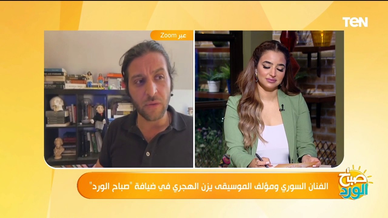 الموسيقار السوري يزن الهجري: أشعر وكأني أتنزه بالأندلس.. وجدت في شعر "تميم البرغوثي" كل ما أبحث عنه