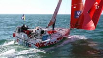 La Solitaire du Figaro Paprec 2023 :  MARDI 05092023 - BASILE BOURGNON  EDENRED