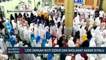 1.200 Jamaah Ikuti Dzikir dan Sholawat Akbar di Palu