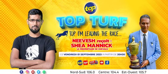 [TOP TURF] 06 SEPTEMBRE 2023