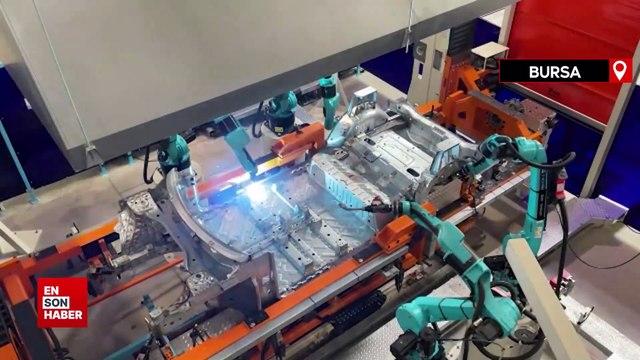 Togg'un üretim tesisindeki çalışmalar yoğun bir şekilde sürüyor