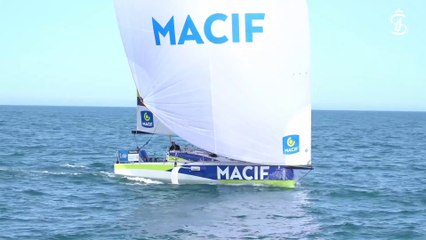 La Solitaire du Figaro Paprec 2023 : MARDI 05092023 - LOIS BERREHAR  SKIPPER MACIF 2022