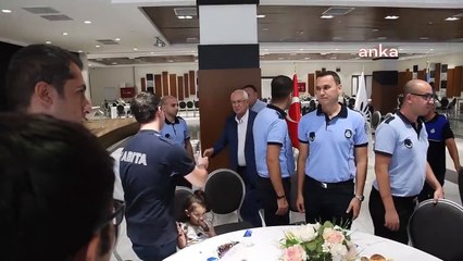 Karabağlar Belediye Başkanı Zabıta Haftası'nı kutladı