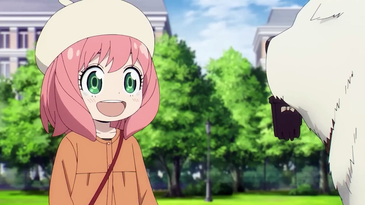 Bond being cute by saying BORF to Anya [English Sub]