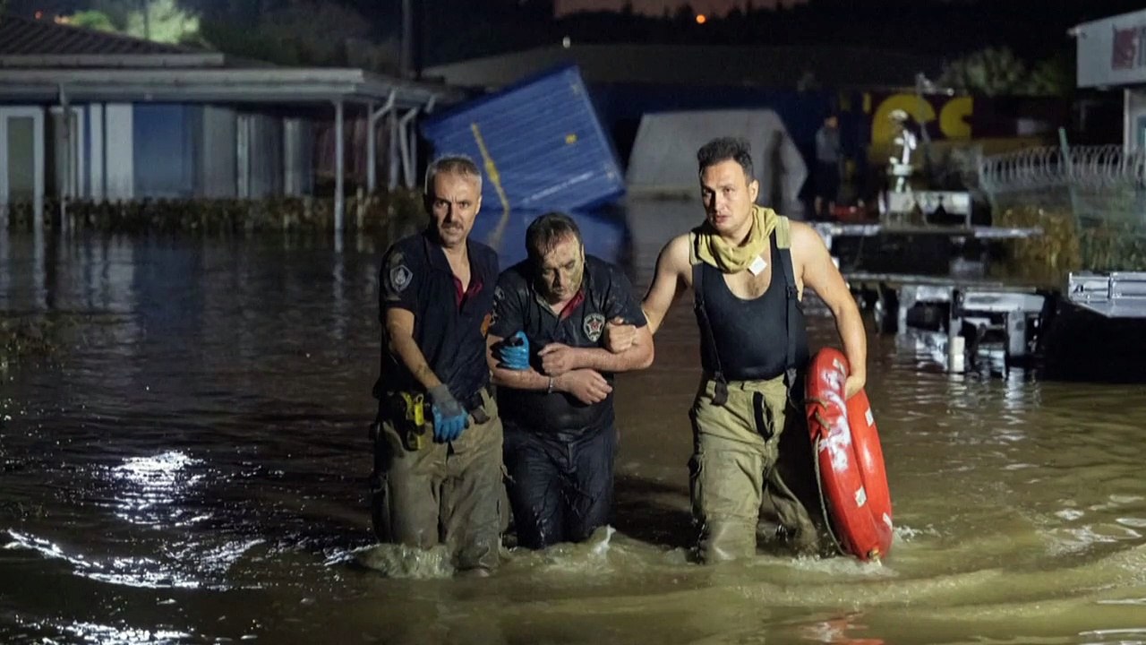Schwere Unwetter in Südosteuropa und Türkei