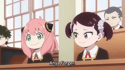 Damian imitates Anya smug face because of their difference in grades [English Sub]