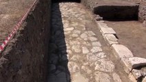 Sebastapolis Antik Kenti kazılarında 2 bin yıllık Roma yolu bulundu