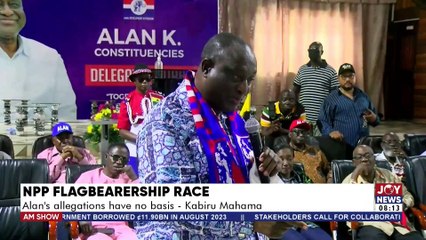 NPP Flagbearership Race: Alan's withdrawal didn't come as a surprise to us - Kabiru Mahama | The Big Stories