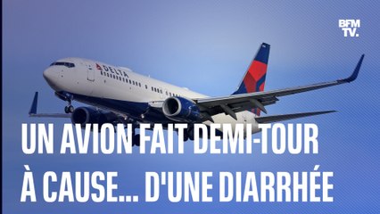 Un avion fait demi-tour à cause d'une diarrhée d'un de ses passagers