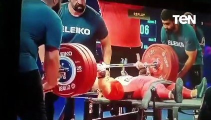لقاء خاص  مع  محمد المنياوي  لاعب منتخب مصر لرفع الأثقال البارالمبي الفائز ببرونزية بطولة العالم