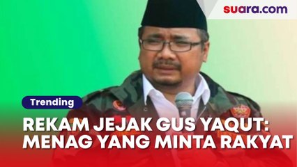 Rekam Jejak Gus Yaqut: Menag yang Minta Rakyat Tak Pilih Capres Pemecah Belah Umat