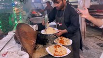 Traskoon Restaurant Sawabi _ Afghani Kabuli Pulao _ Mutton Karahi _ Dum Pukht _