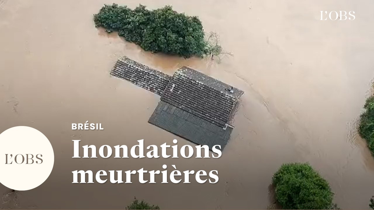Des inondations monstres font 21 morts dans le sud du Brésil