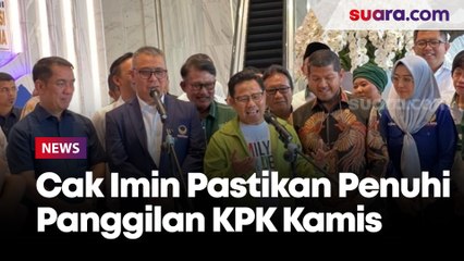 Cak Imin Pastikan Penuhi Panggilan Penyidik KPK Kamis Besok!